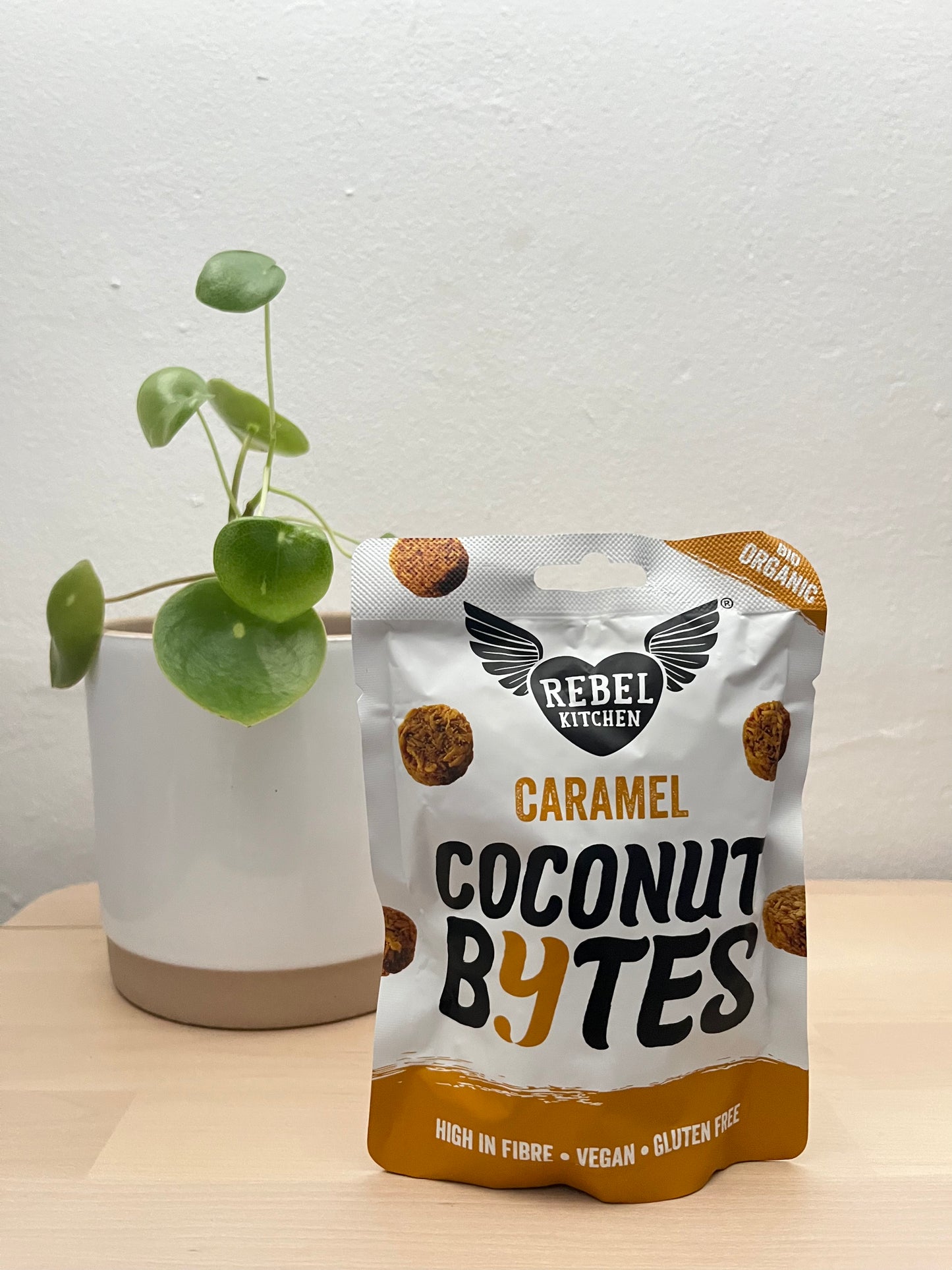 Snack: noix de coco/caramel