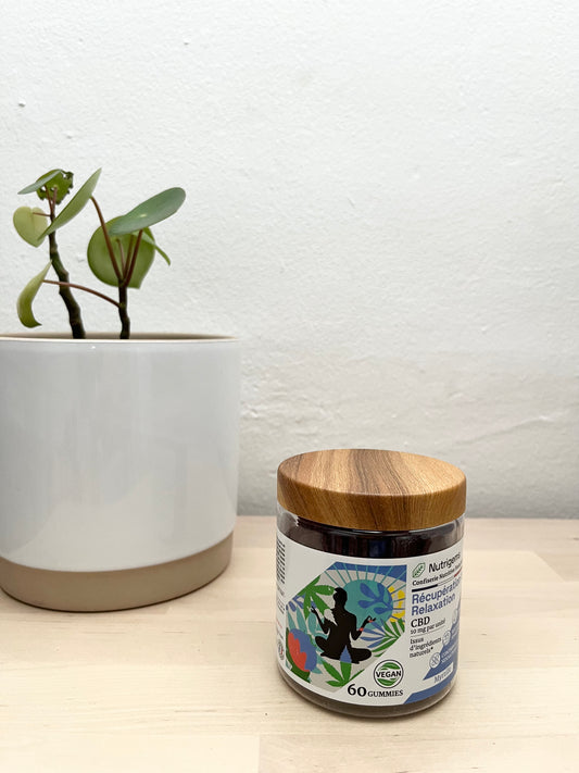 Bonbons gomme relaxant à base de CBD