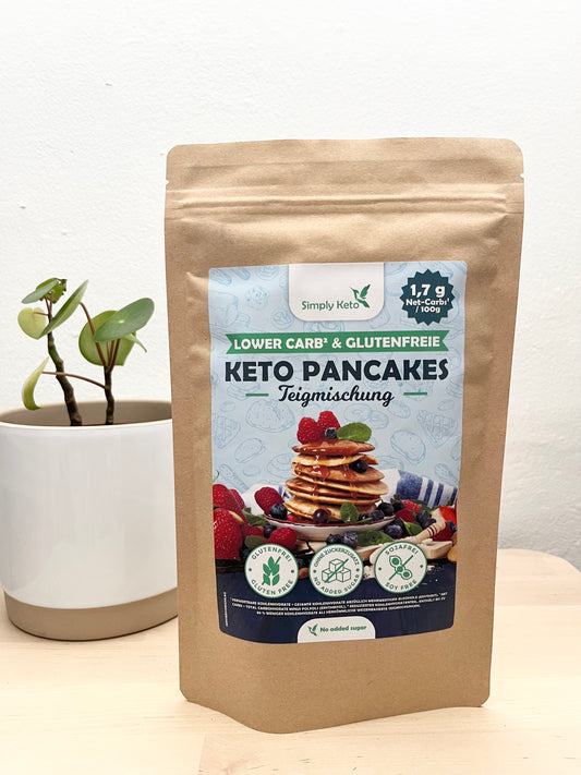 Préparation pour crêpe, pancake ou gaufre sans gluten et keto