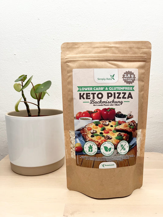 Préparation pour pâte à pizza sans gluten et keto